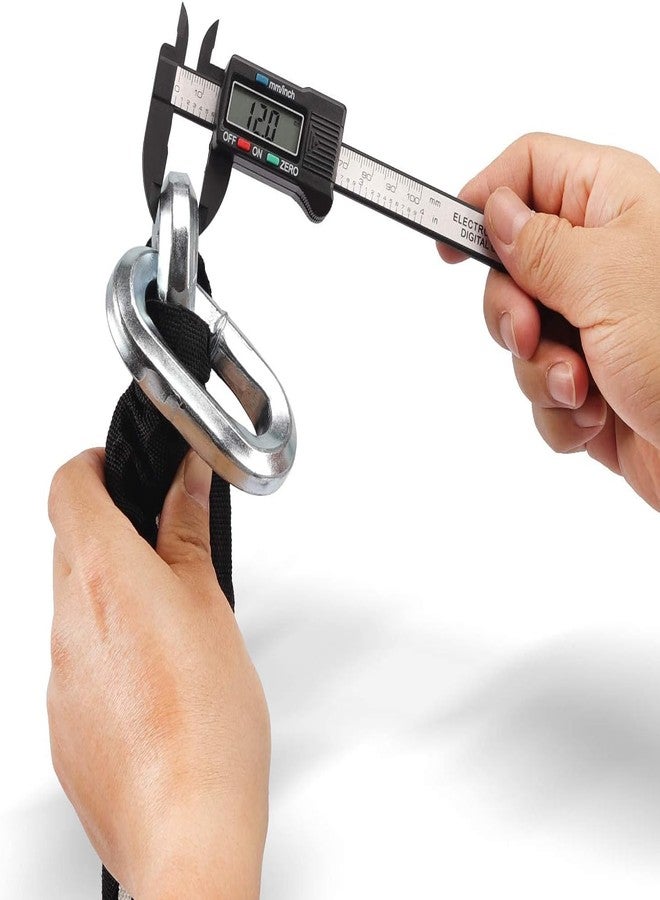 BIGLUFU Motorcycle Lock Chain Locks with 4Keys 16mm U Lock, 150cm/5ft Heavy Duty Long Chain, Cut Proof 12mm Thick Chains, Ideal for Motorcycles, Motorbike, Bike, Generator, Gates, Bicycle, Scooter - Image 4