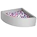 TRENDBOX Ball Pit Kids Ball Pit Memory Foam Ball Pit FanShape Ball Pits for Toddlers Kids Ball Pit Balls NOT Included Light Gray - Image 2