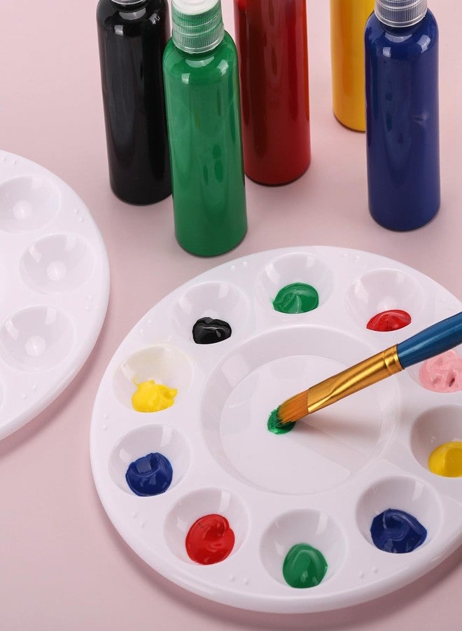 BTYMS 20 Pcs Paint Tray Palettes, 10 Wells Plastic Paint Pallets for Kids or Students to Paints on School Project or Art Class - Image 5