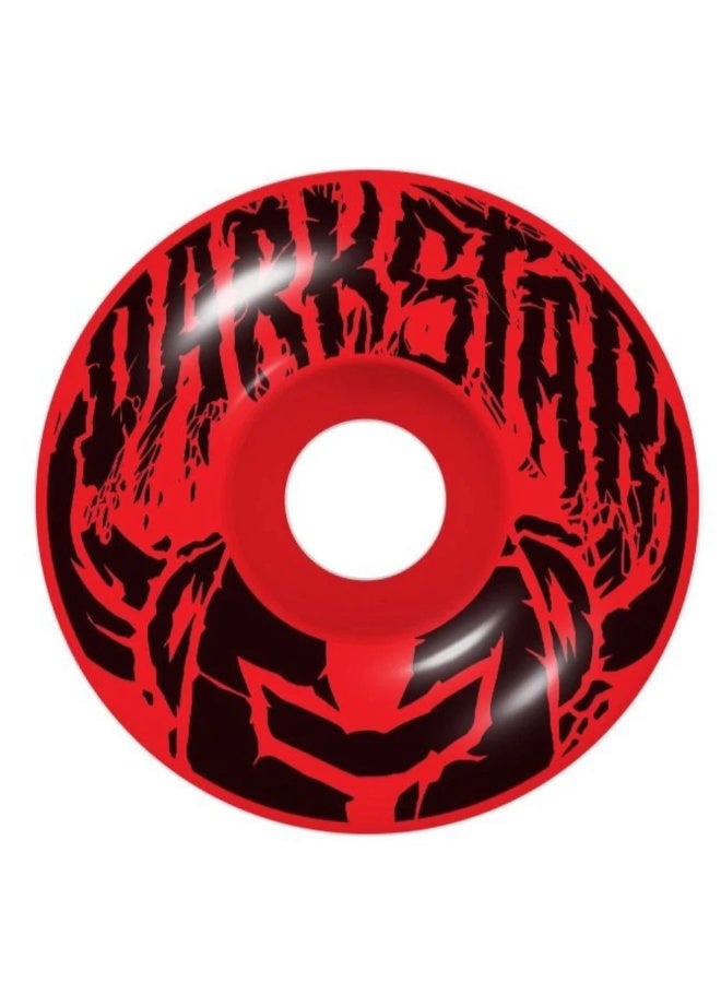 Darkstar Wordmark FP Red/Blue 8.0" x 31.5" Complete Skateboard - Image 4