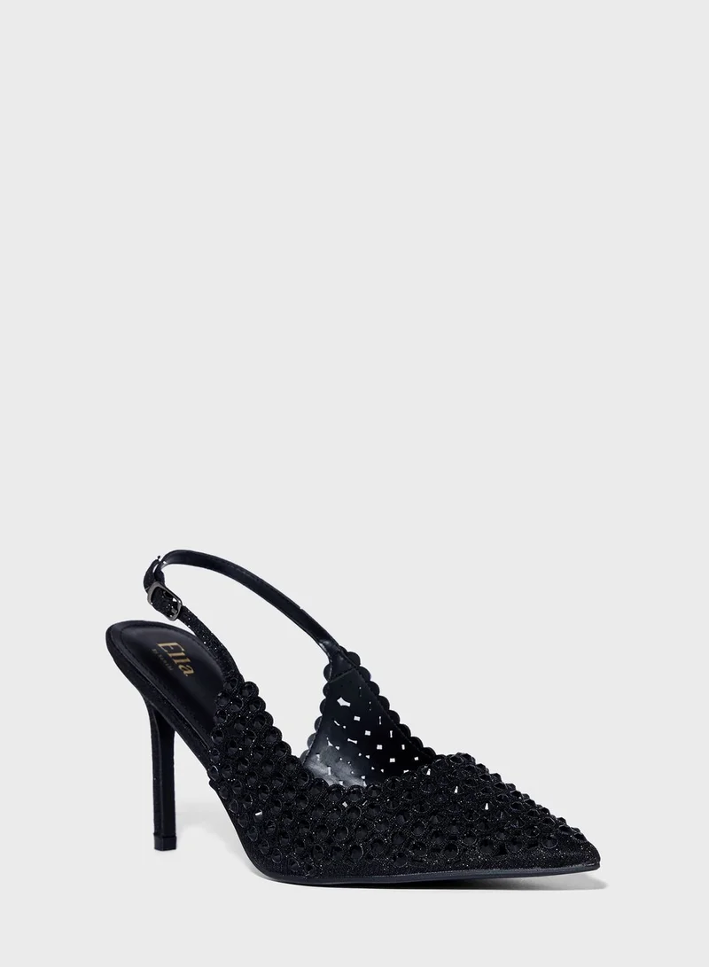ايلا ليمتد اديشن Jewelled Pointed Pumps