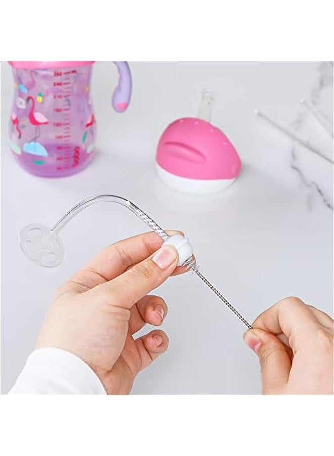 9-Piece Straw Cleaner Brush Kit for Stanley - (3-Size) Extra Long Pipe Cleaners, Straw Cleaning Brush for Tumbler, Sippy Cup, Bottle and Tube - Image 5