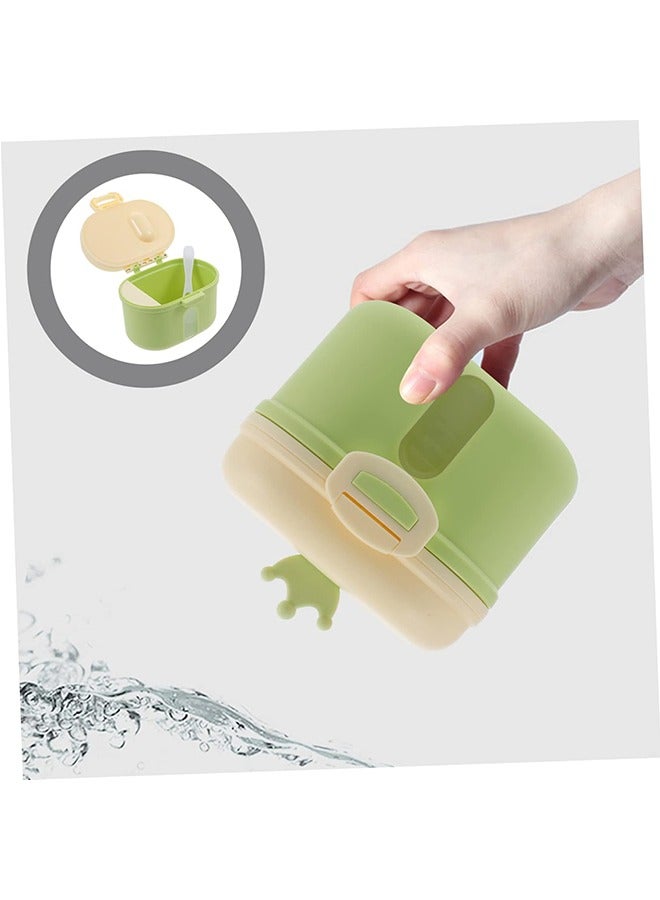 JCB CHIC Baby Milk Powder Formula Dispenser, Stackable Formula Dispenser Container Mixie Bottle for Travel, Large Capacity Formula Holder and Snack Storage, Non-Spill, Powder Leakage Free 240g - Image 3