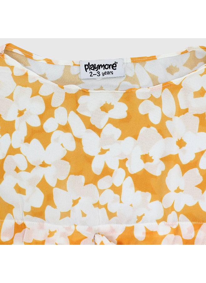 playmore Yellow Flowery Cache Maillot  - Image 3