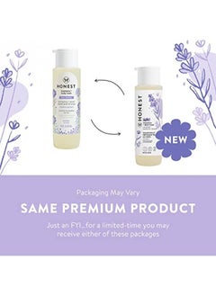 Honest The Honest Company Shampoo + Body Wash, Lavender, 18 Fl. Oz.  - Image 3