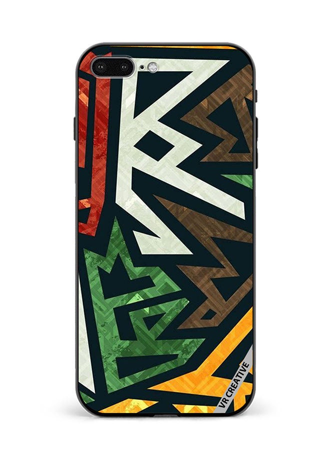 VR CREATIVE Protective Case Cover For Apple iPhone 7 Plus/8 Plus Art Design Multicolour - Image 1