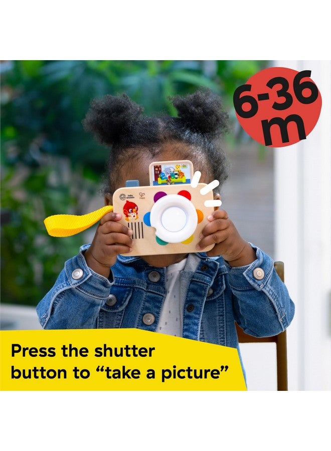 Baby Einstein + Hape Learning Lens Toy Camera for Pretend Play, Ages 6 Months and Up - Image 2