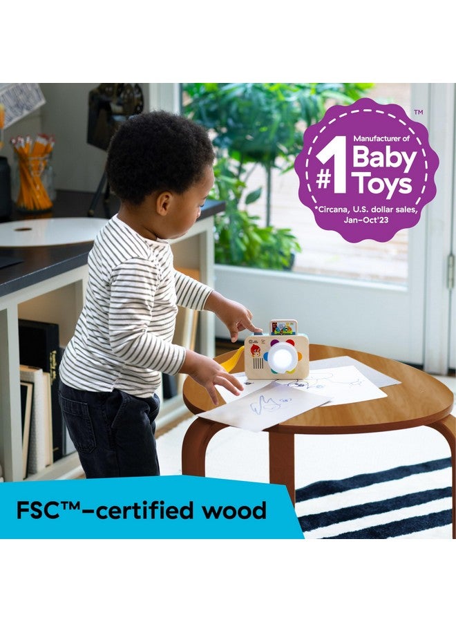 Baby Einstein + Hape Learning Lens Toy Camera for Pretend Play, Ages 6 Months and Up - Image 4