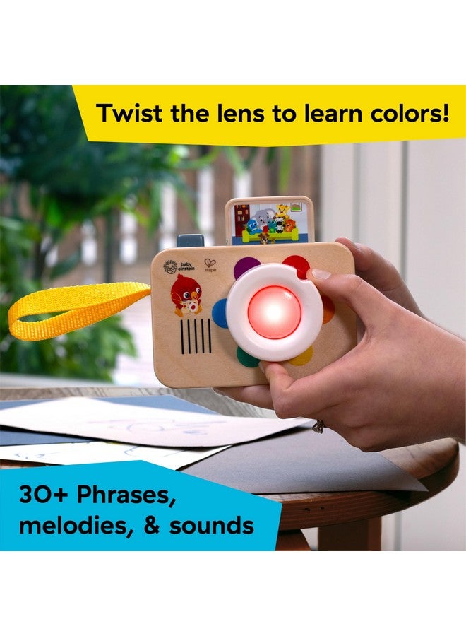 Baby Einstein + Hape Learning Lens Toy Camera for Pretend Play, Ages 6 Months and Up - Image 3