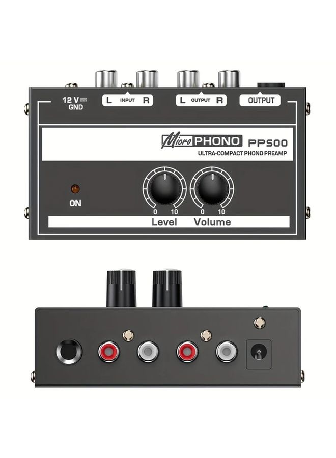Upgrade New Hi-Fi Phonograph Preamp for MM Turntable Stereo RCA USB Powered Compact Design - Image 5