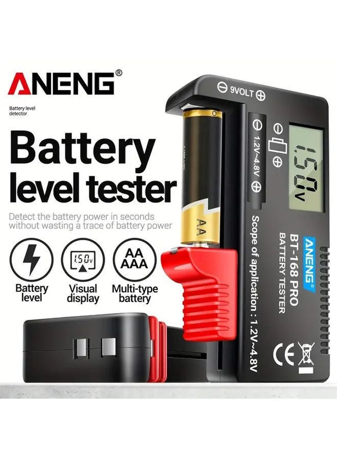 ANENG AN 168 Pro اختبار بطاريات رقمي لبطاريات AA و AAA و C و D و 9V موديل AN 168 PRO - Image 5