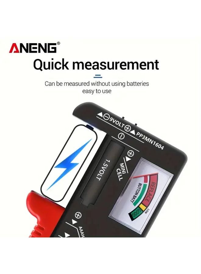 ANENG AN 168 Pro اختبار بطاريات رقمي لبطاريات AA و AAA و C و D و 9V موديل AN 168 PRO - Image 3