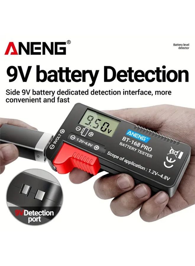 ANENG AN 168 Pro اختبار بطاريات رقمي لبطاريات AA و AAA و C و D و 9V موديل AN 168 PRO - Image 2
