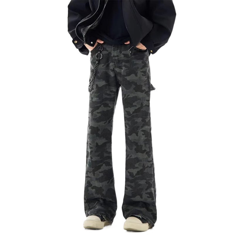Unisex Classic Denim Jeans Loose Fit Daily Outdoor Wear - Image 5