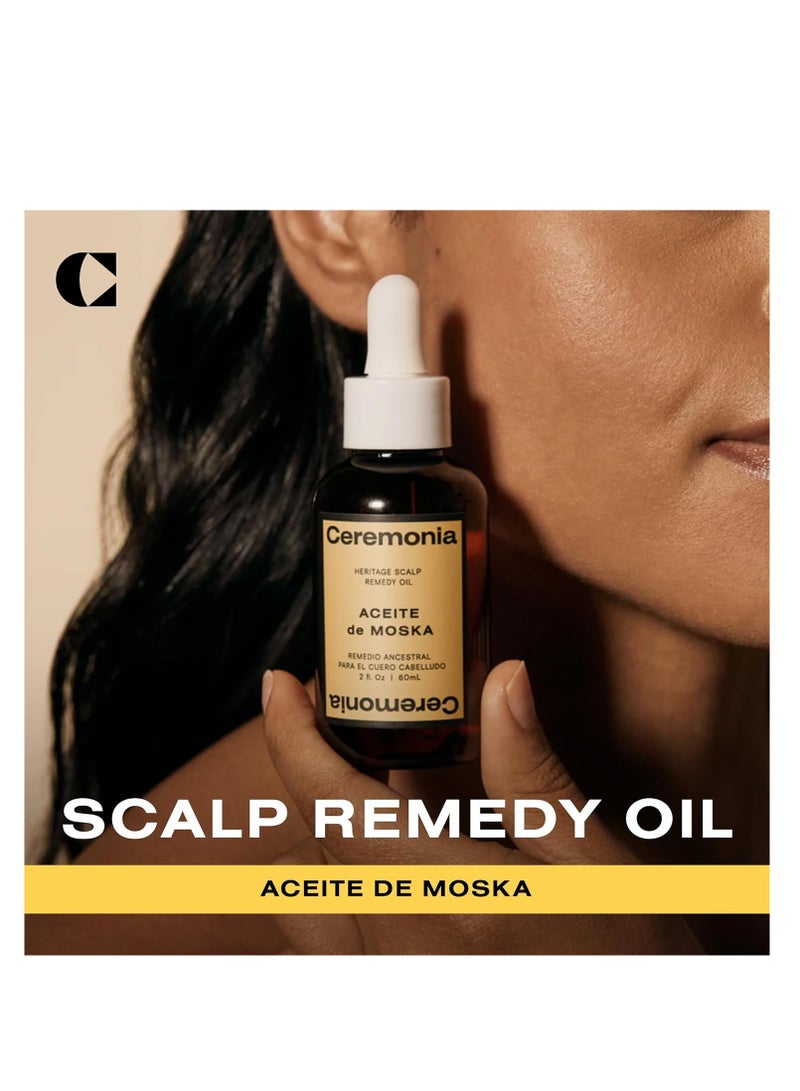 CEREMONIA زيت فروة الرأس سيريموني أويل موسكا 60 مل - Image 2