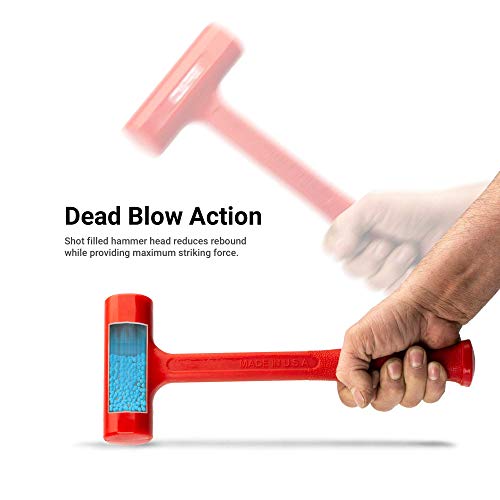 Capri Tools 18 oz Slim Dead Blow Hammer - Image 3