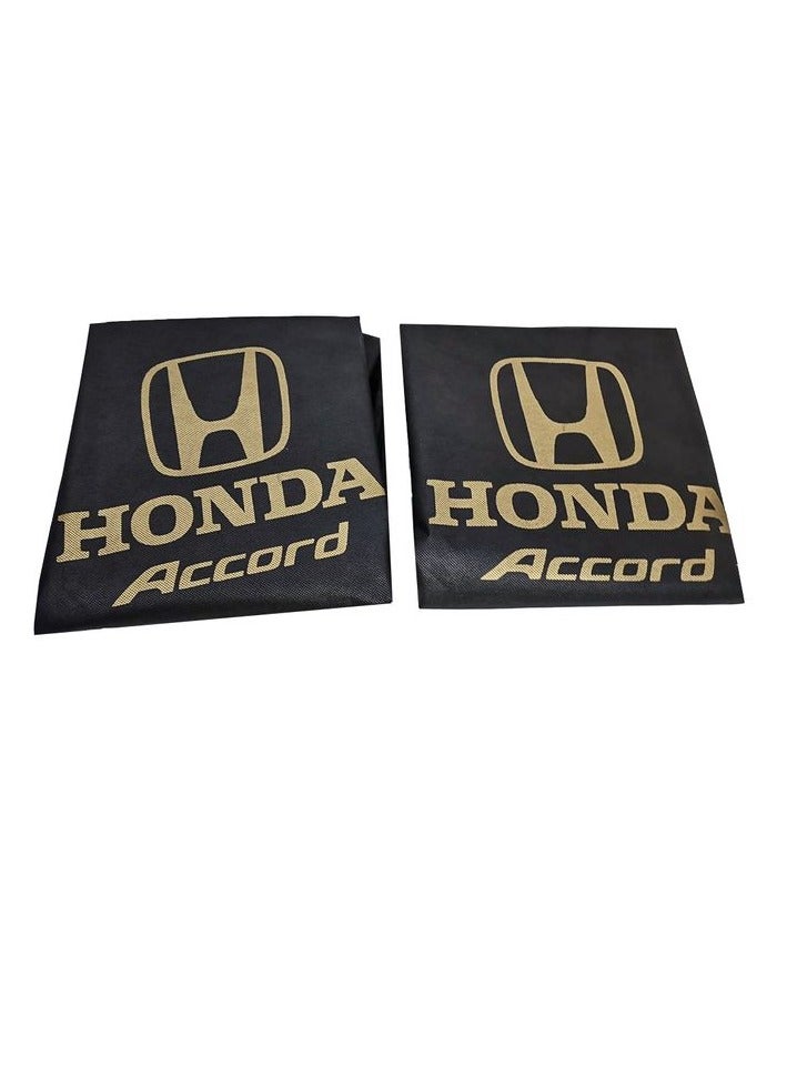 HONDA Car Seat Dust Dirt Protection Cover Extra Protection For Your Seat 2 Pieces Set - Image 1