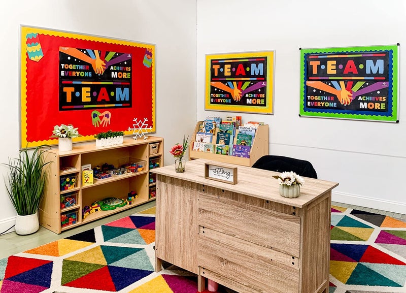 Sproutbrite Classroom Decorations - Banner and Poster for Teachers - Bulletin Board and Wall Decor for Pre School, Elementary and Middle School (Multicolor2) - Image 2