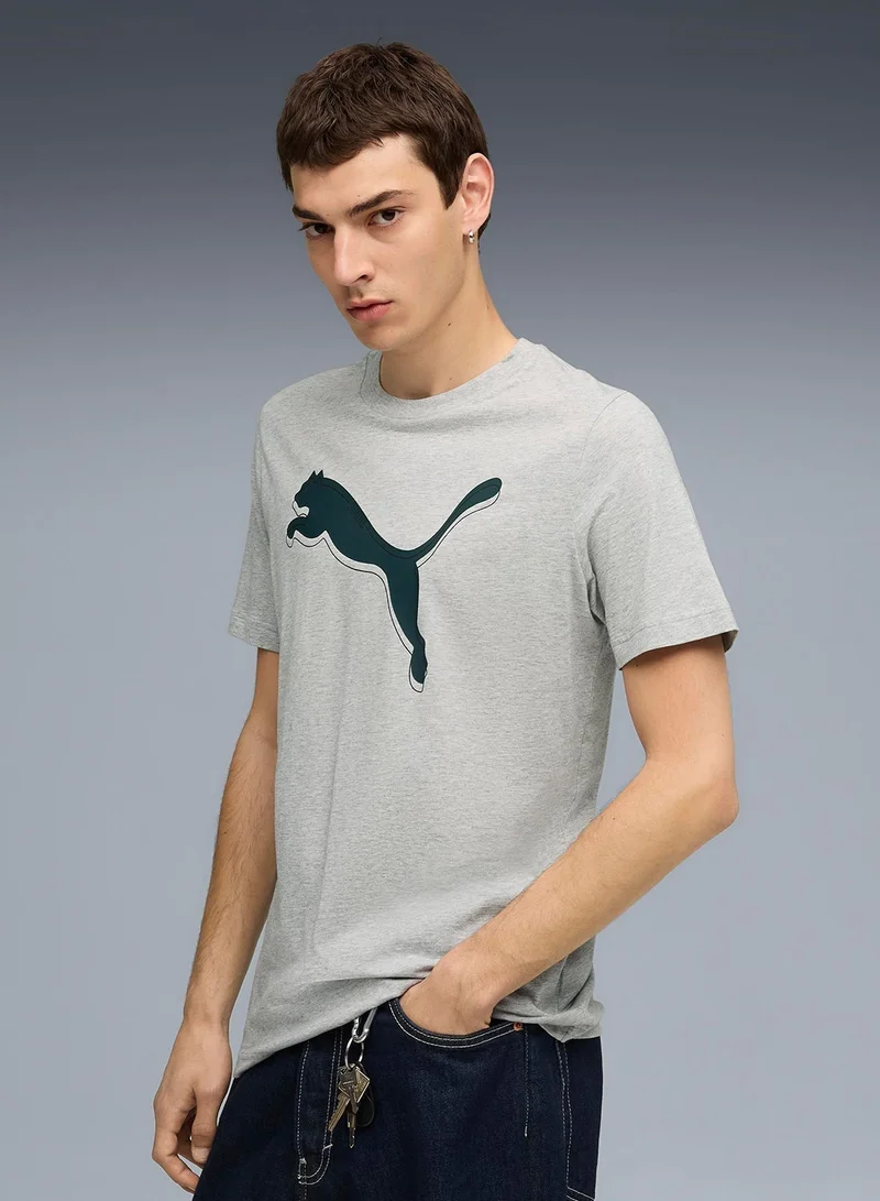 PUMA Men's Graphic Cat Logo Tee