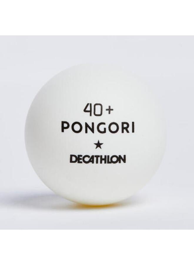 PONGORI Table Tennis Balls TTB 100 1* 40+ 72-Pack - White  - Image 2