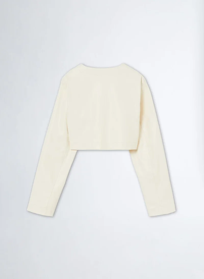 Liu Jo Coated fabric jacket