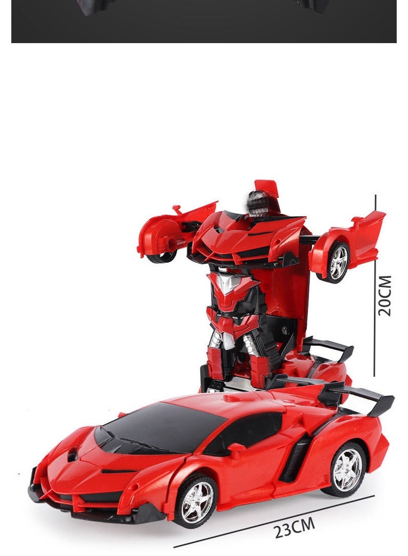 RC Car & Robot Toy, Remote Controlled Deformed Cars for Boys & Girls - Image 3