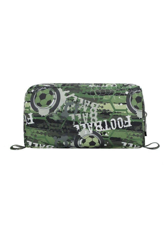 Cubs Senior Army Green Football MultiColor Pencil Case - Image 3