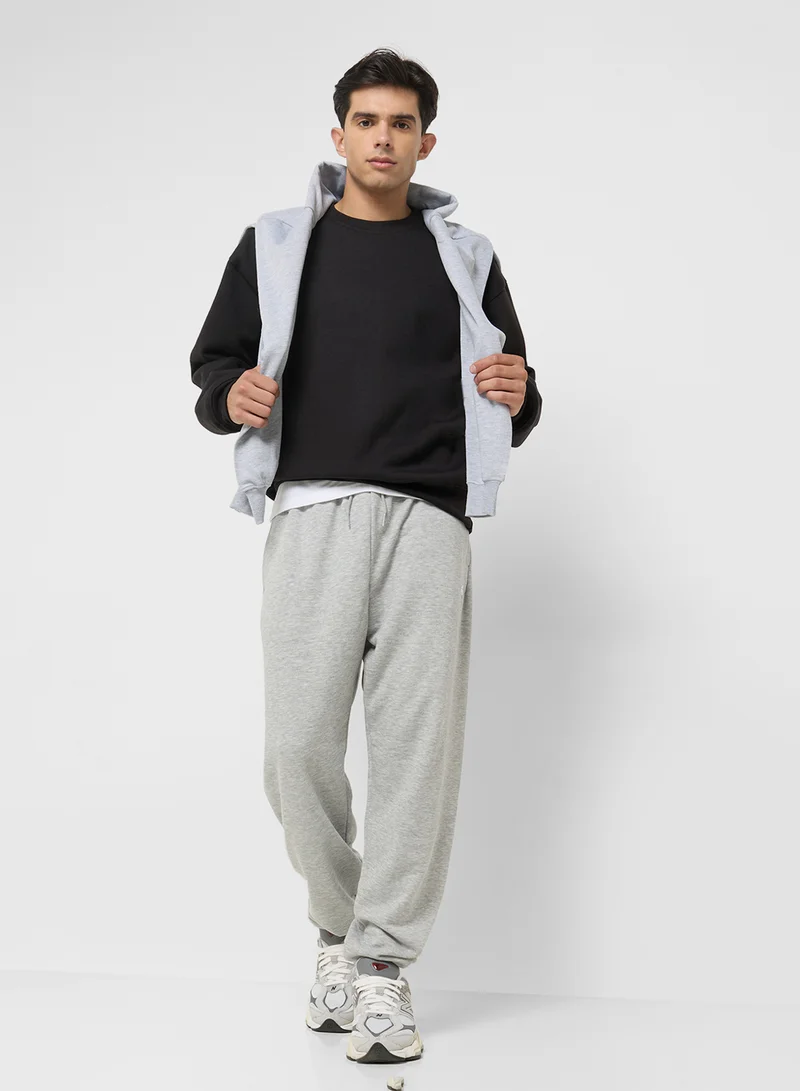 Seventy Five Basics Oversized Basic Sweatshirt