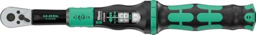 Wera 05075690001 ClickTorque Lock A 5 Torque wrench adjustable Torque Lock function reversible ratchet clockwise torque operation 2525 Nm 14 x 2525 Nm - Image 1