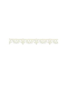Daisy Daisy Scallop Edge Trim 1/2 inch Oyster  - Image 1