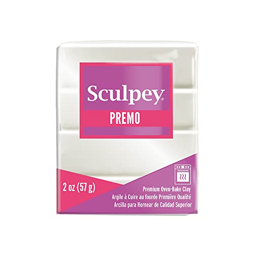 Sculpey Sculpey Premo Premium OvenBake Clay 2ozPearl 