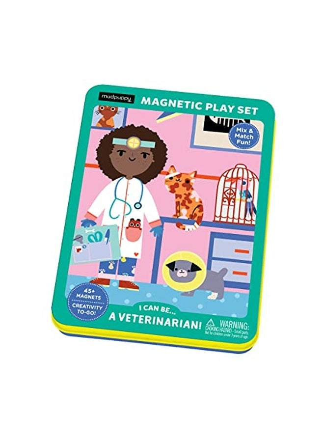 Magnet Tin Figure I Can Be A Veterinarian