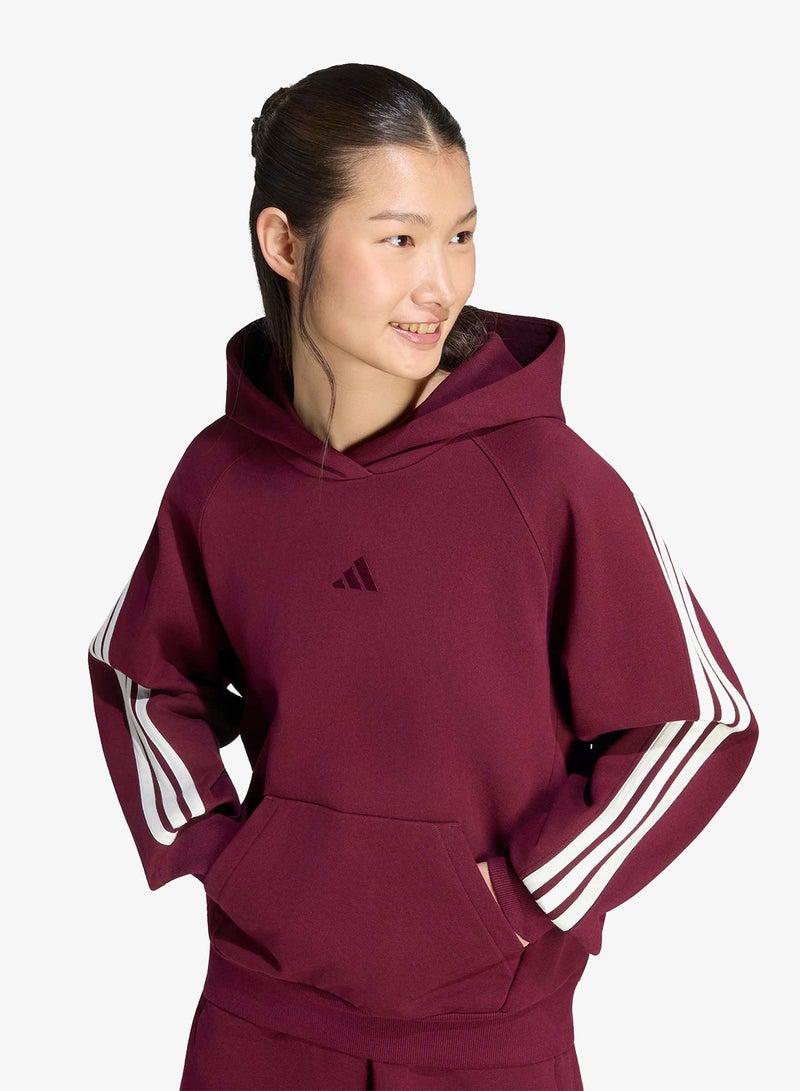 Adidas 3-Stripes Hoodie - Image 3