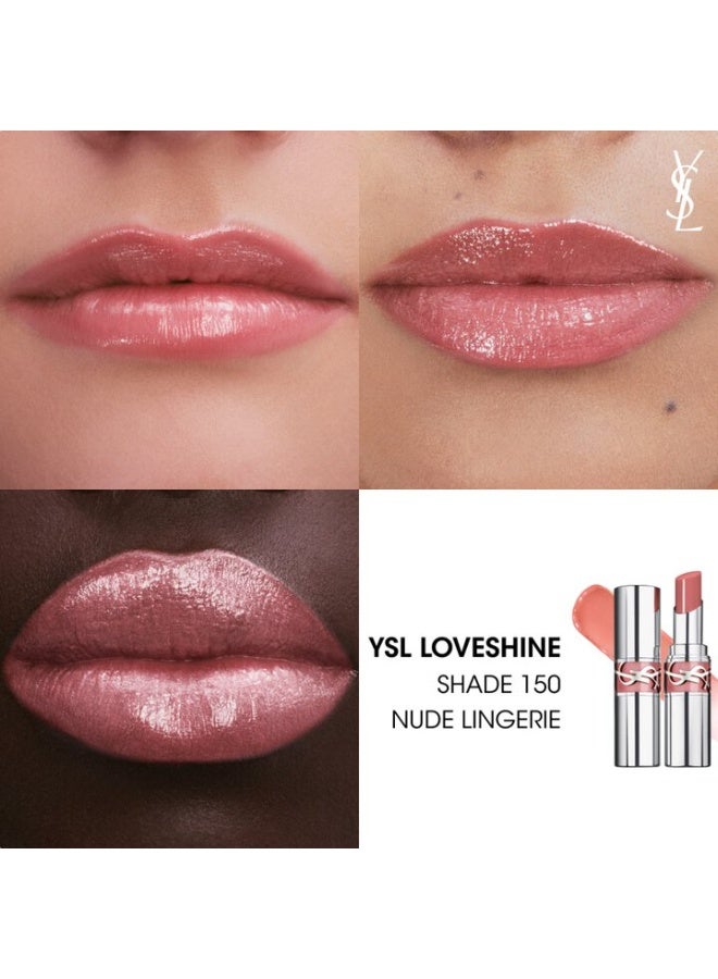 ایو سن لوران أحمر شفاه لوف شاين ويت شاين من إيف سان لوران، 150 نود لانجري، 3.2 غرام - Image 4