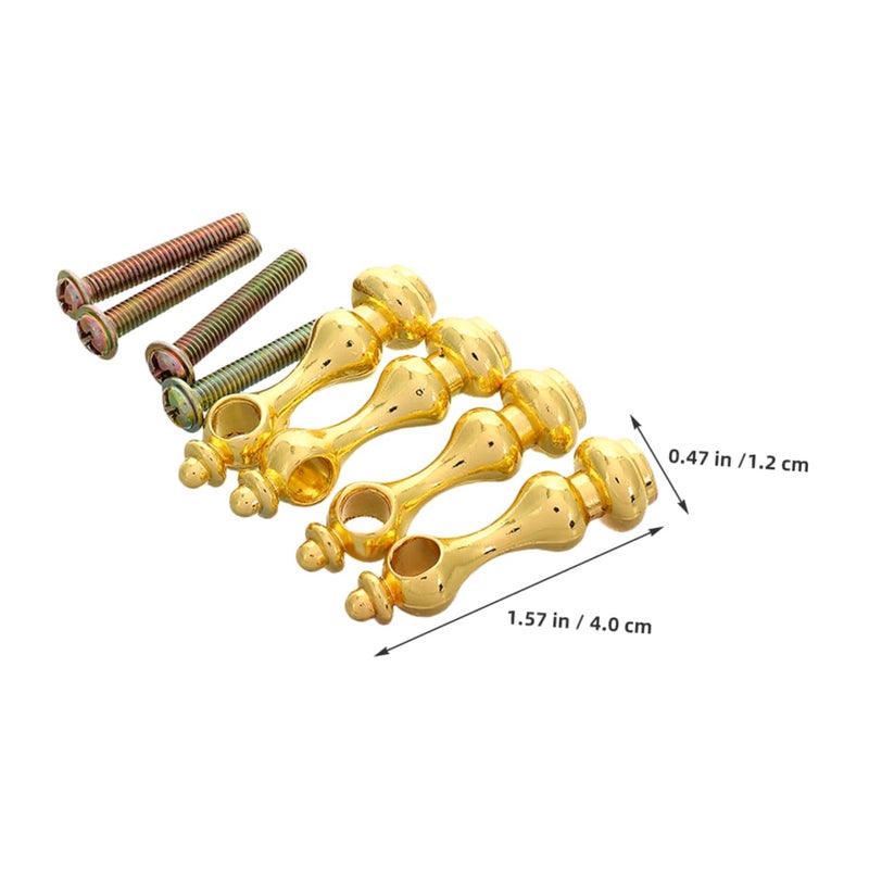 16Pcs Gourd Head Baluster Spindles for Metal Post Caps Glass Railing Furniture - Image 3