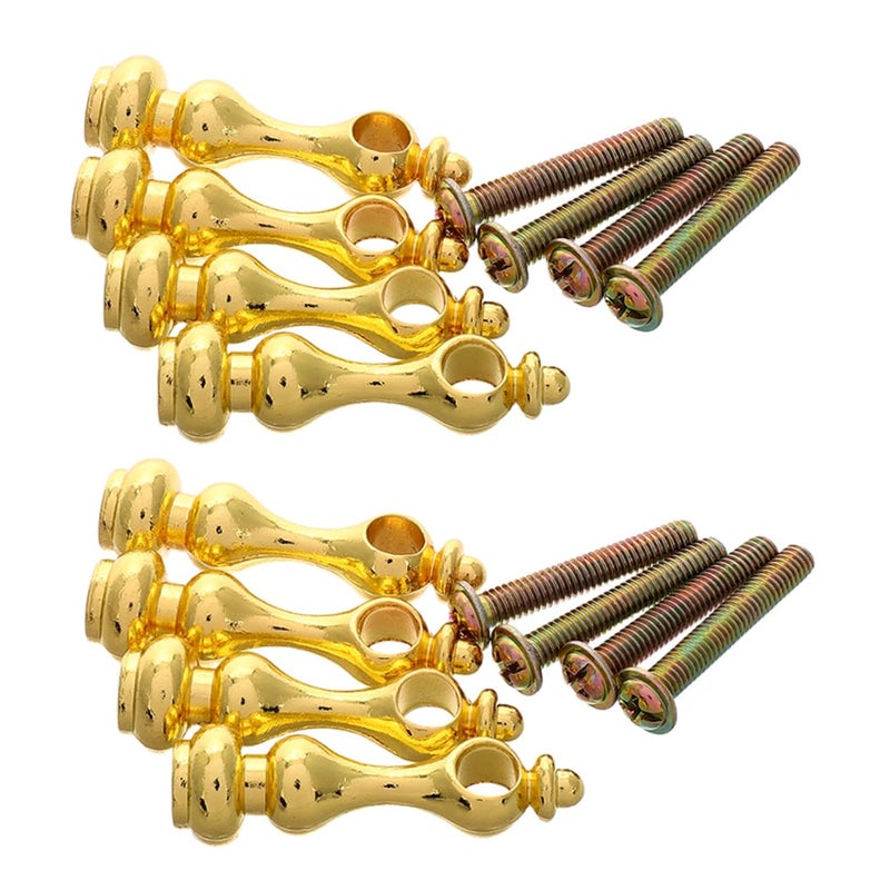16Pcs Gourd Head Baluster Spindles for Metal Post Caps Glass Railing Furniture - Image 2