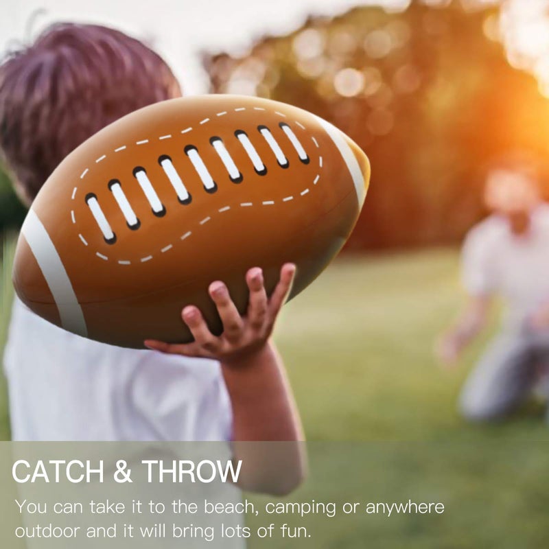 Novelty Place Giant Inflatable Football Set for Kids & Adults, 16 Inches (Pack of 12) - Image 5