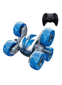 YelaJoy Waterproof RC Stunt Cars Remote Control Car Double Sided Driving 360 Degree Flips Rotating car Toy Gifts Presents for Boys and Girls Ages  - Image 1