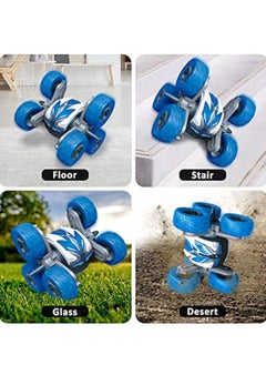YelaJoy Waterproof RC Stunt Cars Remote Control Car Double Sided Driving 360 Degree Flips Rotating car Toy Gifts Presents for Boys and Girls Ages  - Image 5