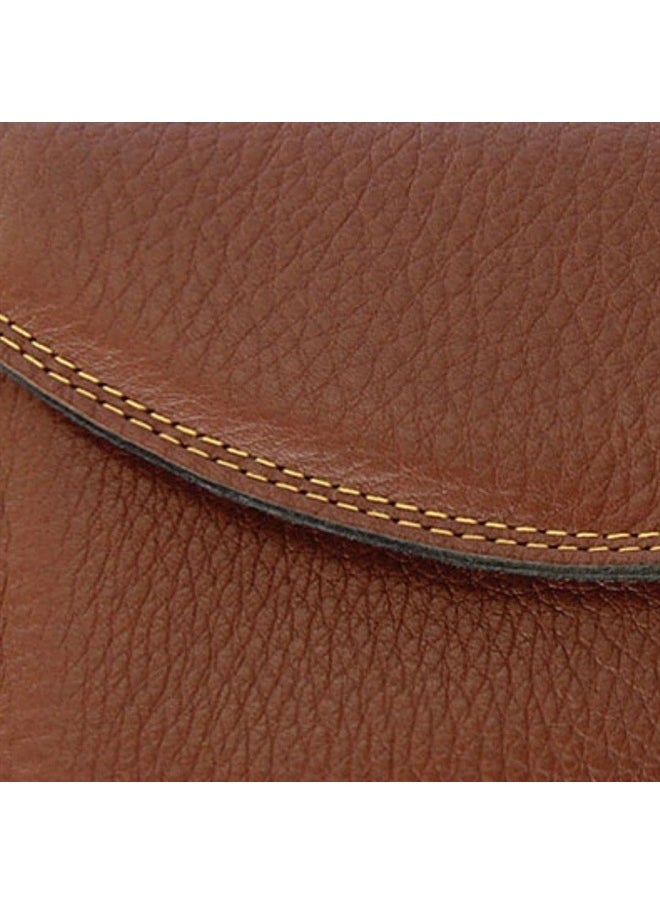 Nippes Solingen Manicure Set, 7-Piece, Stainless Steel, Nickel-Free, Genuine Brown Cowhide Leather Case  - Image 3