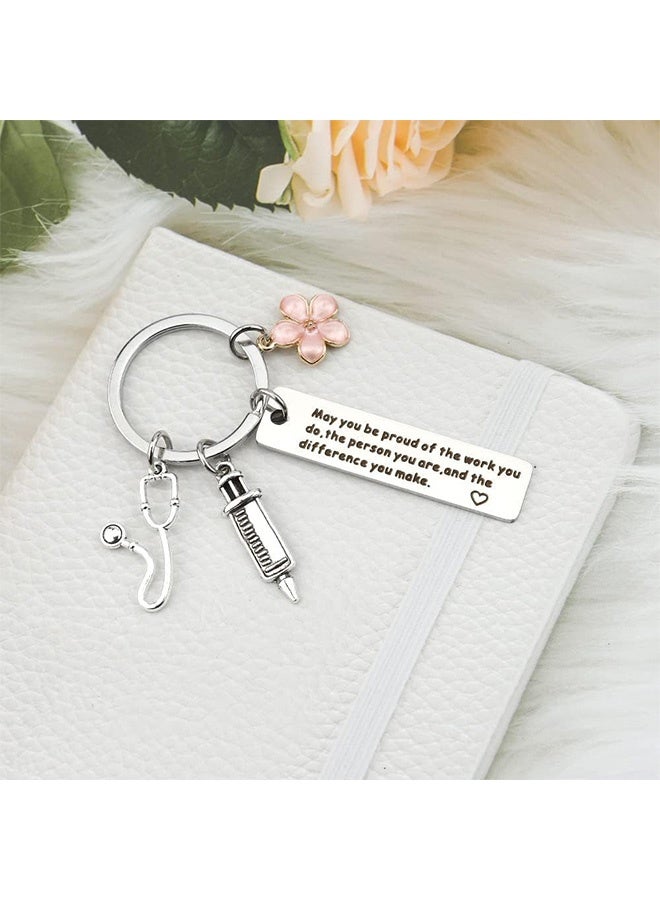Peachjoy Nurse Gifts for Women, Keychains for Nurses, Nurses Week Gifts Nurse Graduation Gift - Image 4