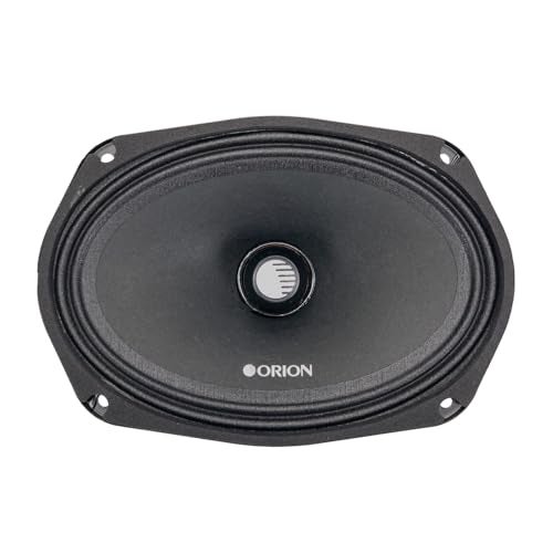 Orion مكبرات صوت ميد رينج بوليت عالية الكفاءة ORION Cobalt CM6952 مقاس 6x9، 1200 واط كحد أقصى، 300 واط RMS، 2 أوم، 1.5 بوصة لفائف صوت - نظام صوتي احترافي للسيارات، مكبرات صوت ميد رينج (زوج) - Image 2