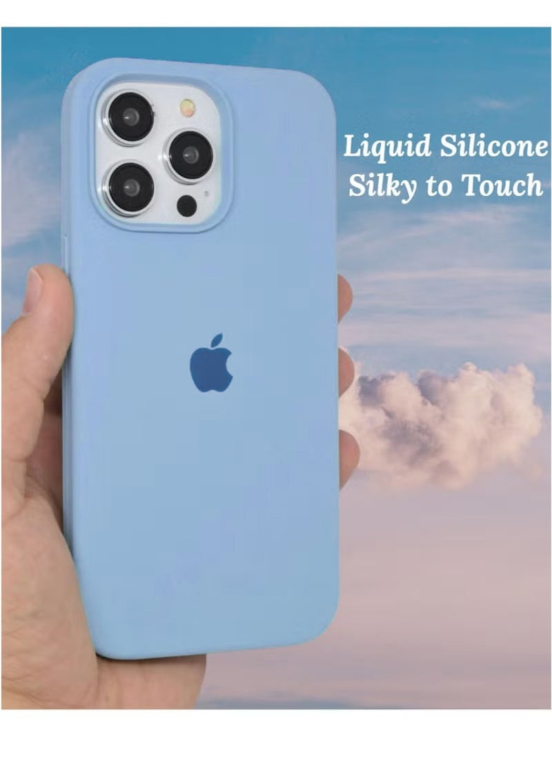 BORTONY - iPhone 14 Pro Max Case Liquid Silicone Anti Scratch Anti Fingerprint Soft Silky Touch Shockproof Protective Cover for Apple iPhone 14 Pro Max - Image 1
