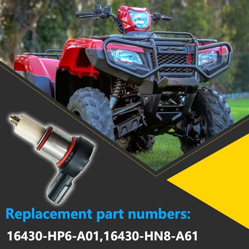BSNOVT Idle Air Control Valve Set for Honda Rancher 420 TRX420 Rubicon Foreman Pioneer 500 Rubicon Pioneer 520 Rubicon 680 Pioneer 700 7004 TRX700 MUV700 Idle Control Valve 16430HP6A01 16430HN8A61 - Image 3