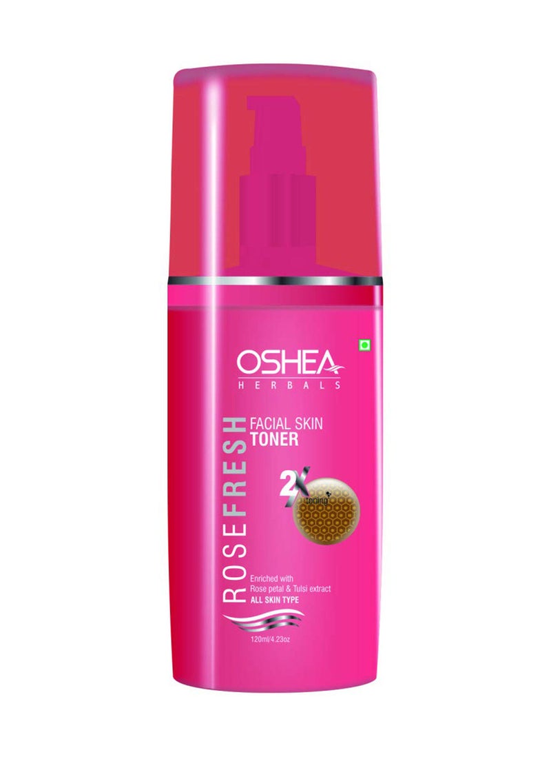 Oshea Herbals Rose Fresh Skin Toner 120ml