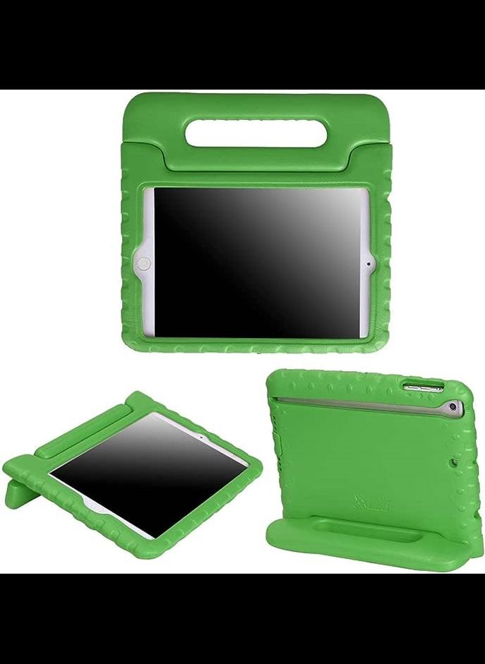 HuHa - HDE Case for iPad 2 3 4 - Kids Shock Proof Heavy Duty Impact Resistant Protective Cover Handle Stand for Apple iPad 2nd 3rd 4th Generation Tablet (Green) - Image 1