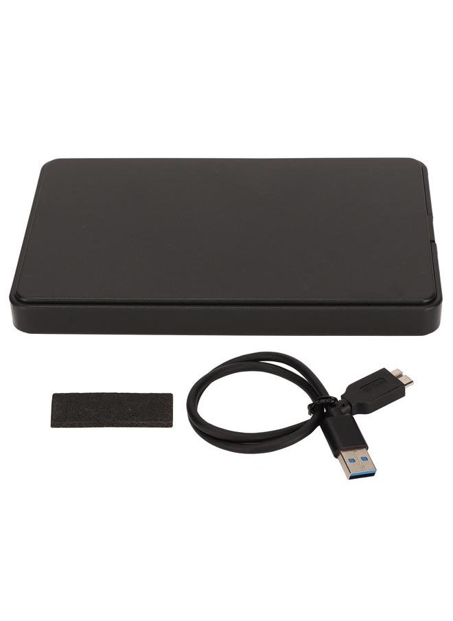 Thoraya USB3.0 2.5 inch mechanical SSD solid state sata serial port external mobile hard disk box black  - Image 1