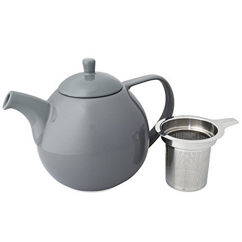 FORLIFE Curve Teapot with Infuser, 45-Ounce, Gray - Image 2