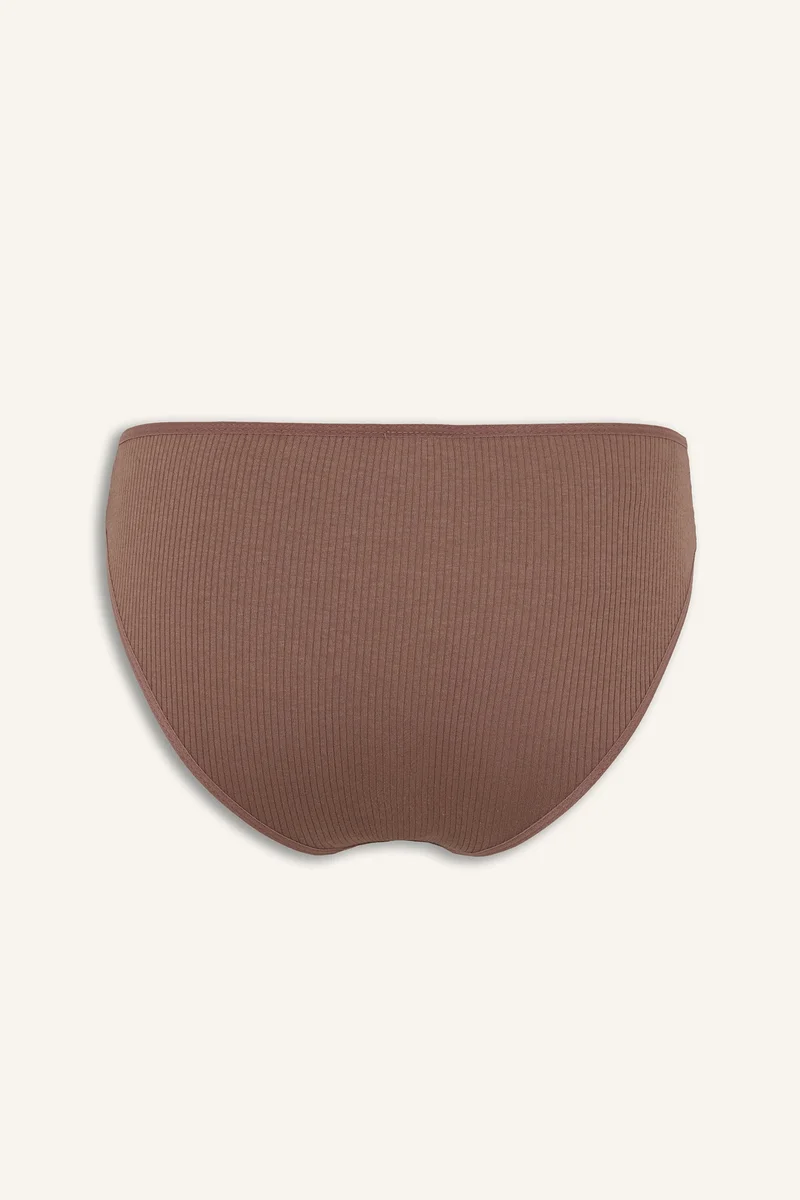 Defacto  Ribbed 3 Pack Brief Panties for Women | Best Price UAE