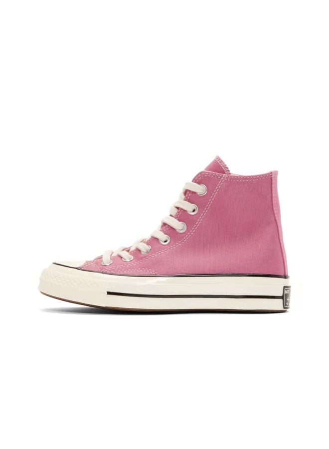 Converse 1970s High Top Canvas Shoes | Vibrant Pink Chuck 70 | Unisex Casual Sneakers for Daily & Street Style 41SIZE